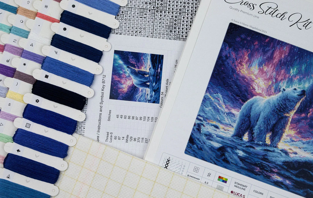 The Northern Lights B712L Counted Cross-Stitch Kit