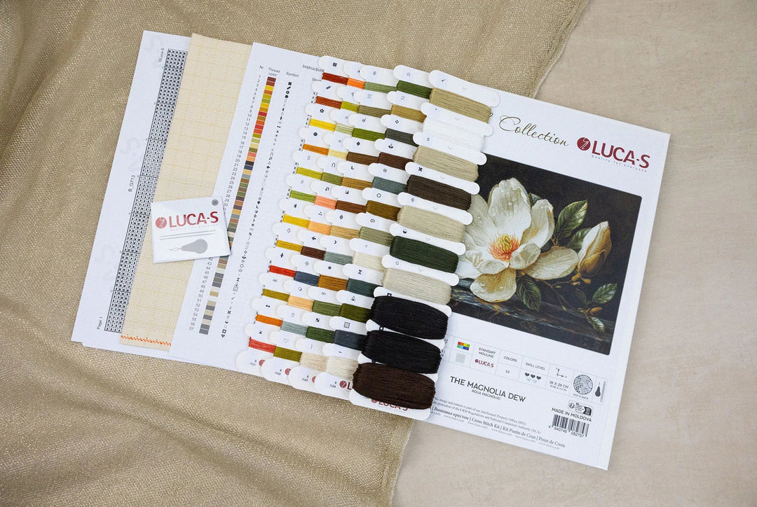 The Magnolia Dew B713L Counted Cross-Stitch Kit