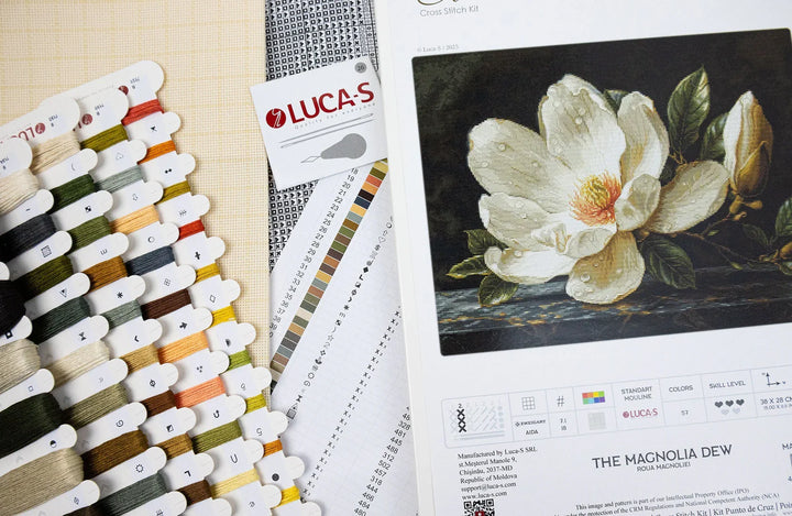 The Magnolia Dew B713L Counted Cross-Stitch Kit