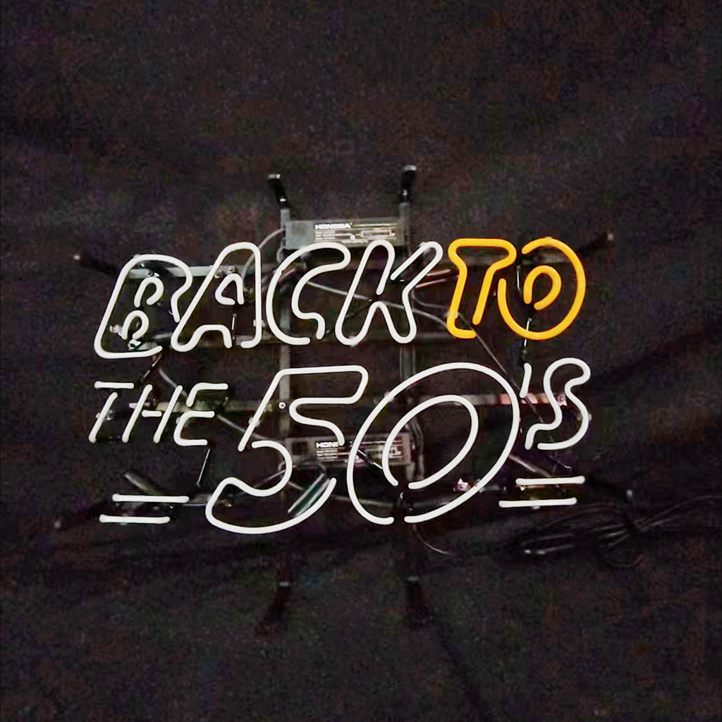 Back to The 50's Neon Light Signs