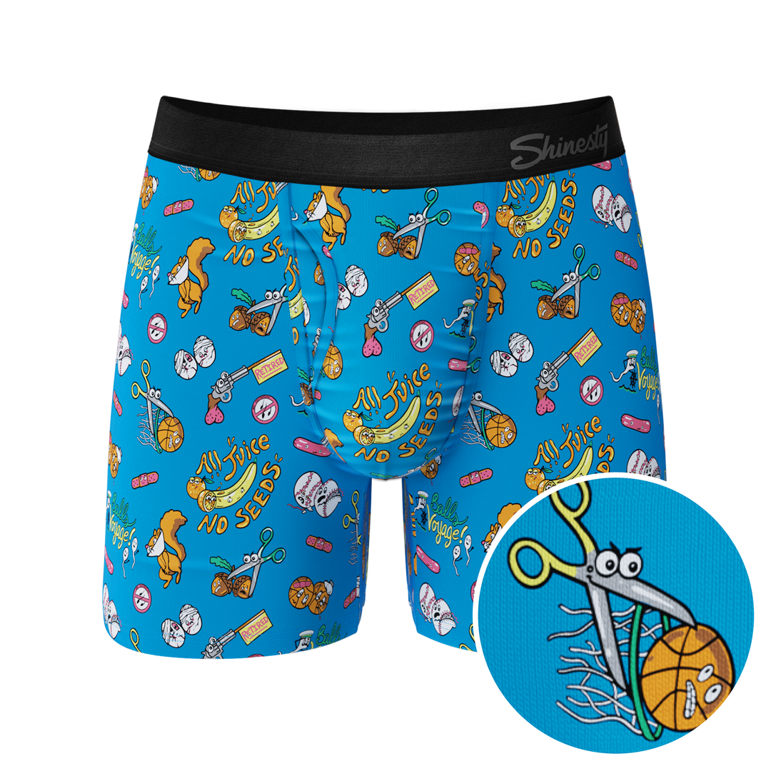 The Balls Voyage | Vasectomy Ball Hammock® Pouch Underwear With Fly