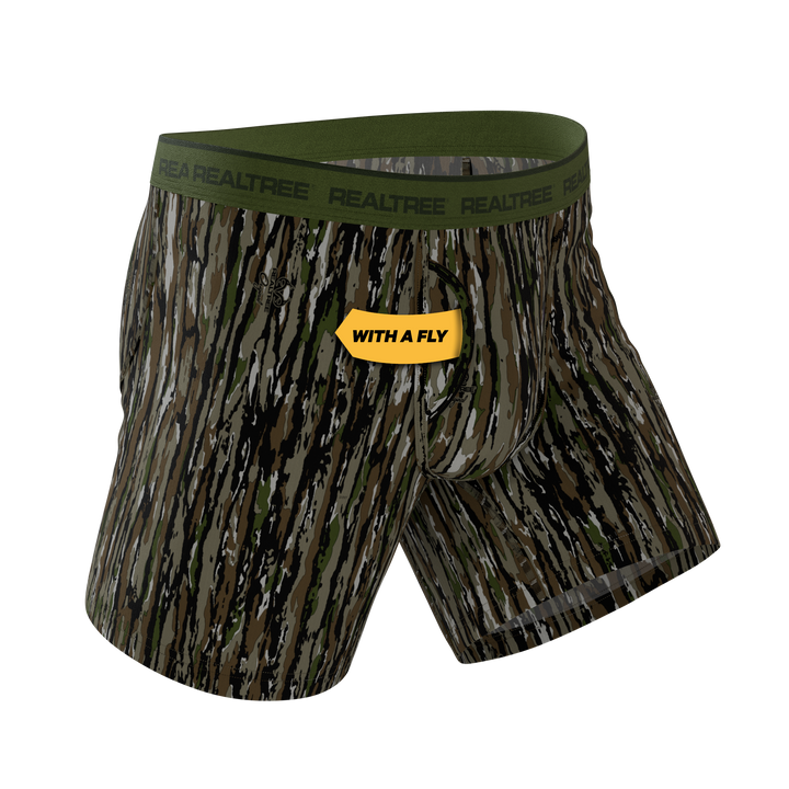 The Barking Up | Realtree x Shinesty Bark Camouflage Ball Hammock® Pouch Underwear With Fly
