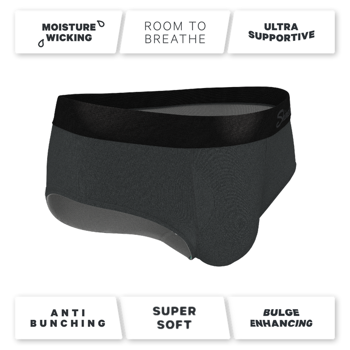 The Basalt | Heather Charcoal Ball Hammock® Pouch Underwear Briefs