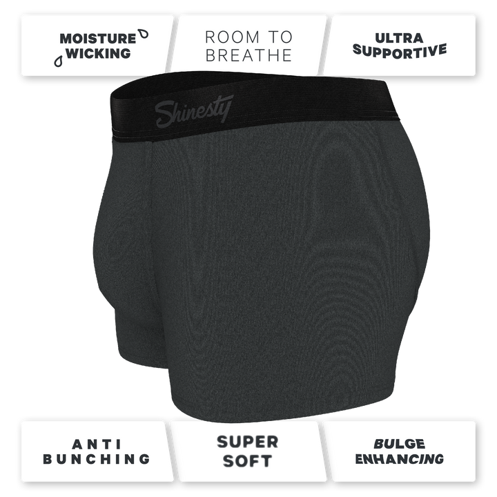 The Basalt | Heather Charcoal Ball Hammock® Pouch Trunks Underwear