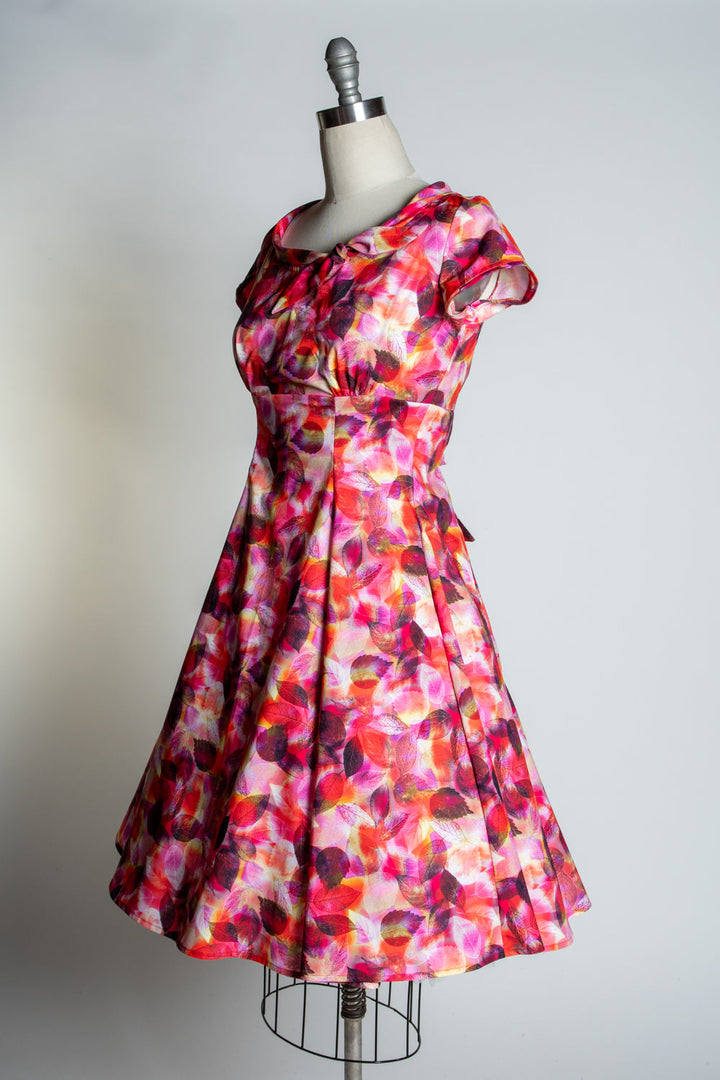 Beverly Dress- Scarlet Leaves*sale