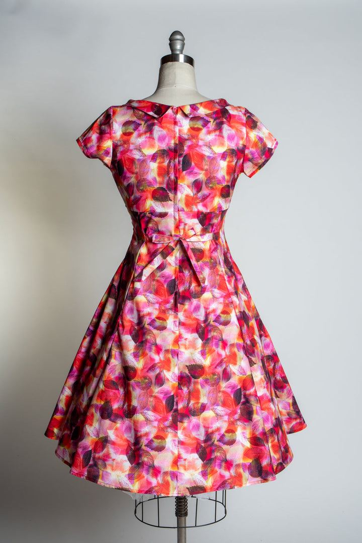 Beverly Dress- Scarlet Leaves*sale