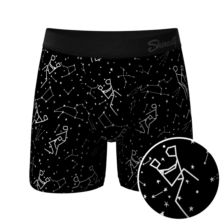 The Big Bang | Glow In The Dark Constellation Ball Hammock® Pouch Underwear
