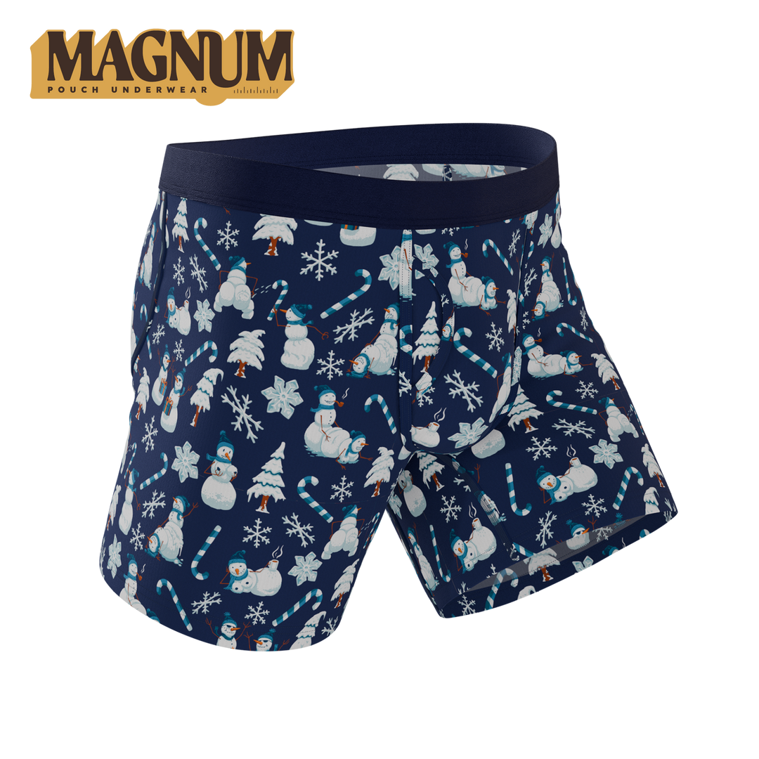 The Big Blizzard | Naughty Snowmen Ball Hammock® Magnum Big Pouch Underwear