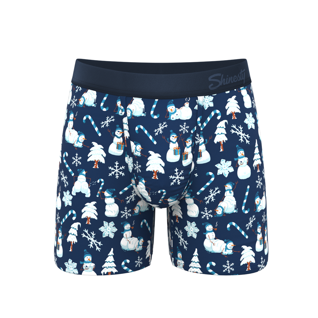 The Big Blizzard | Naughty Snowmen Ball Hammock® Pouch Underwear With Fly
