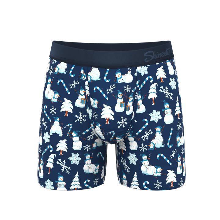 The Big Blizzard | Naughty Snowmen Ball Hammock® Pouch Underwear With Fly