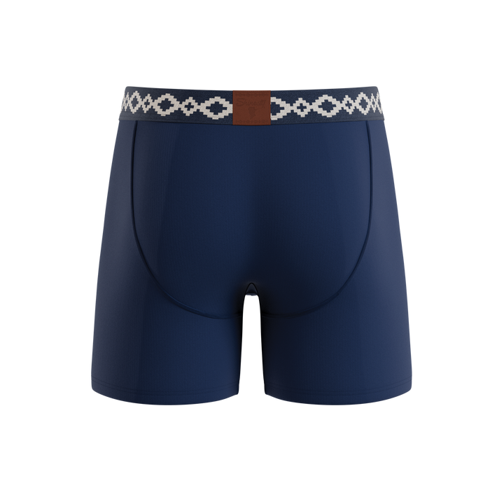 The Big Corbina Blue | La Matera x Shinesty Navy Ball Hammock® Pouch Underwear With Fly