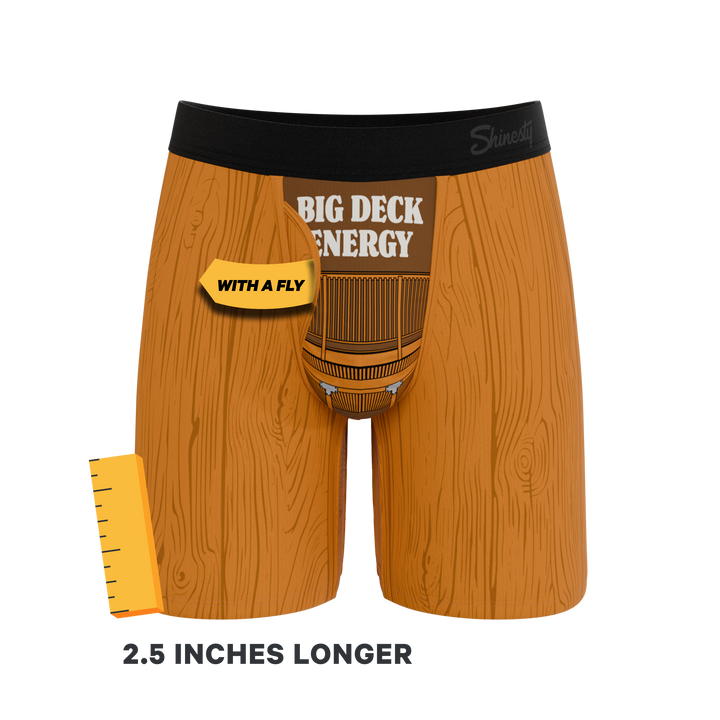 The Big Deck Energy | Shinesty X Middle Class Fancy Ball Hammock® Boxer - Long Leg