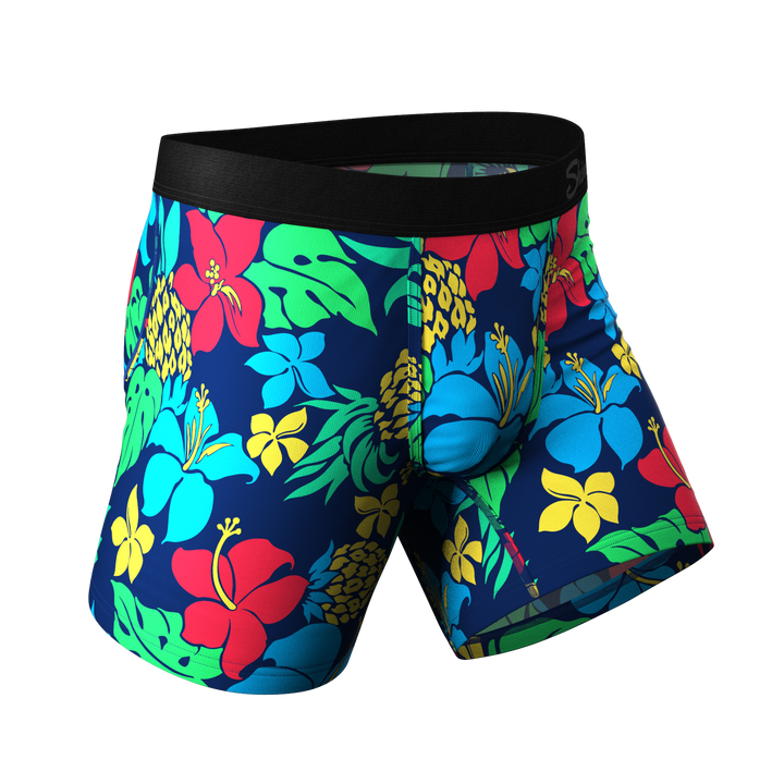 The Big Kahunas | Hawaiian Print Ball Hammock® Pouch Underwear