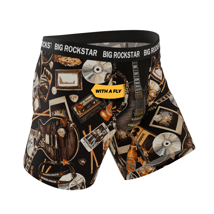 The Big Rock Star | Shinesty X Nickelback Guitar Ball Hammock® Pouch Underwear With Fly