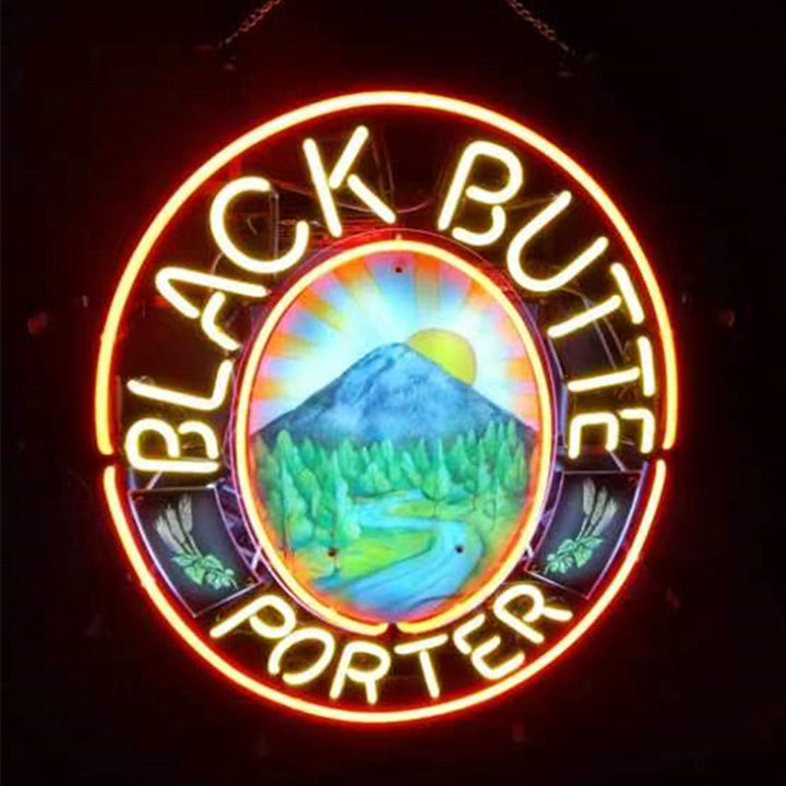 Black Butte Porter Neon Light Sign