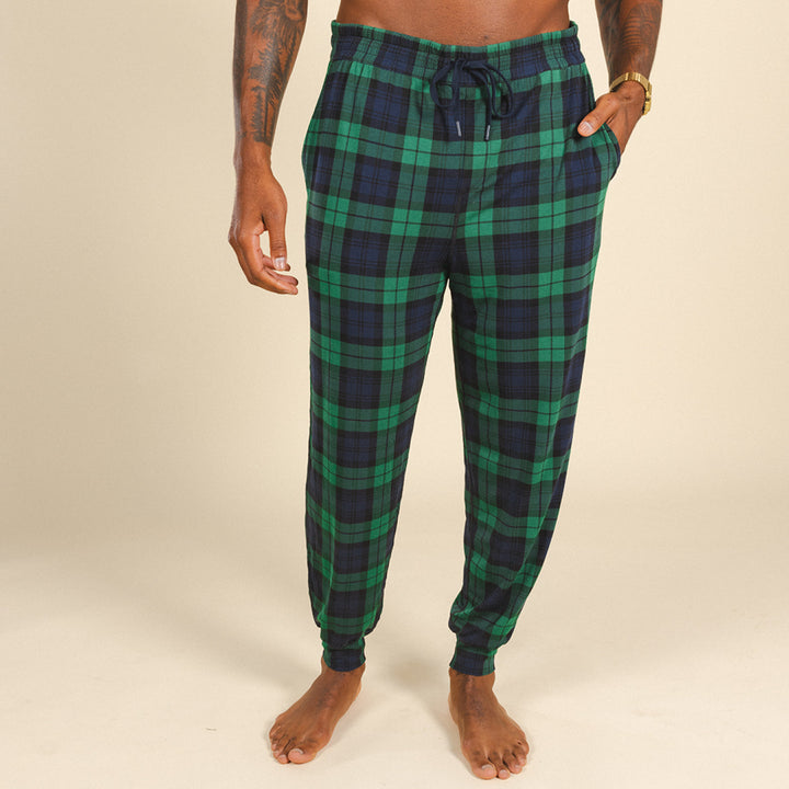 The Black Watch | Tartan Plaid SleepDeep™ Men’s Pajama Joggers
