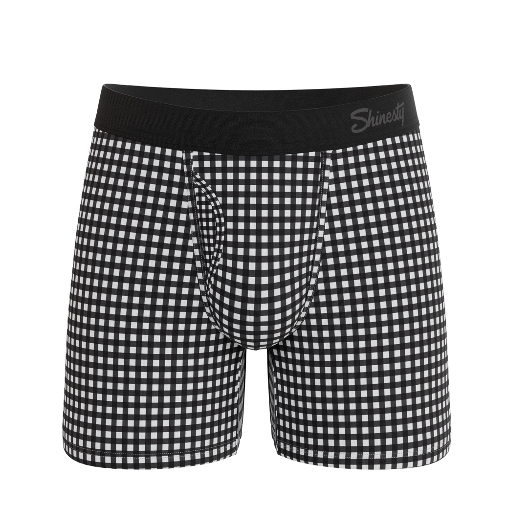 The Blackberry Bramble | Window Pane Ball Hammock® Pouch Underwear With Fly