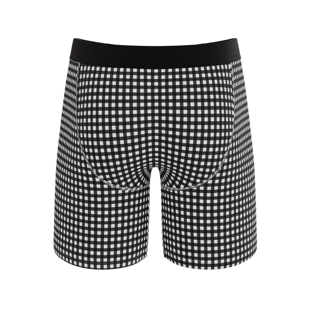 The Blackberry Bramble | Window Pane Ball Hammock® Boxer - Long Leg