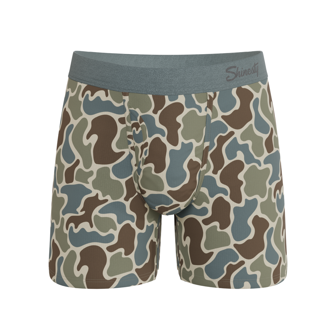 The Blender | Grey Duck Camo Ball Hammock® Magnum Big Pouch Underwear