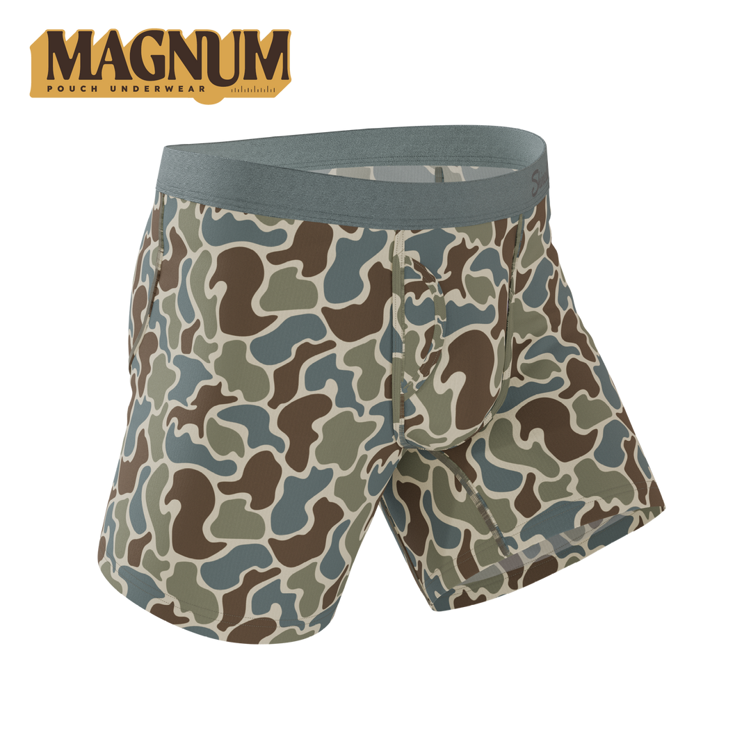 The Blender | Grey Duck Camo Ball Hammock® Magnum Big Pouch Underwear