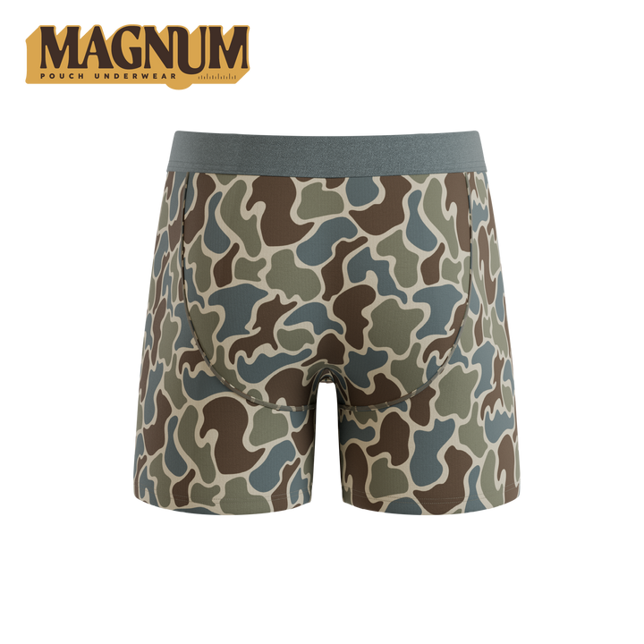 The Blender | Grey Duck Camo Ball Hammock® Magnum Big Pouch Underwear