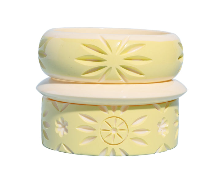 the Palm Springs Bangle Collection - the Saucer Spacer