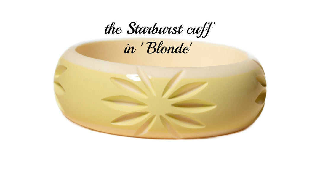 the Palm Springs Bangle Collection - the Starburst Cuff