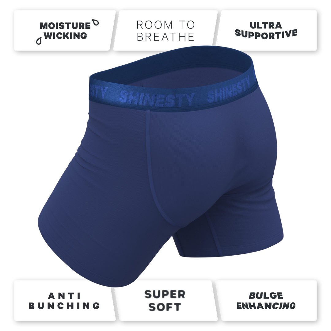The Bloom Moon | Tonal Navy Ball Hammock® Pouch Underwear