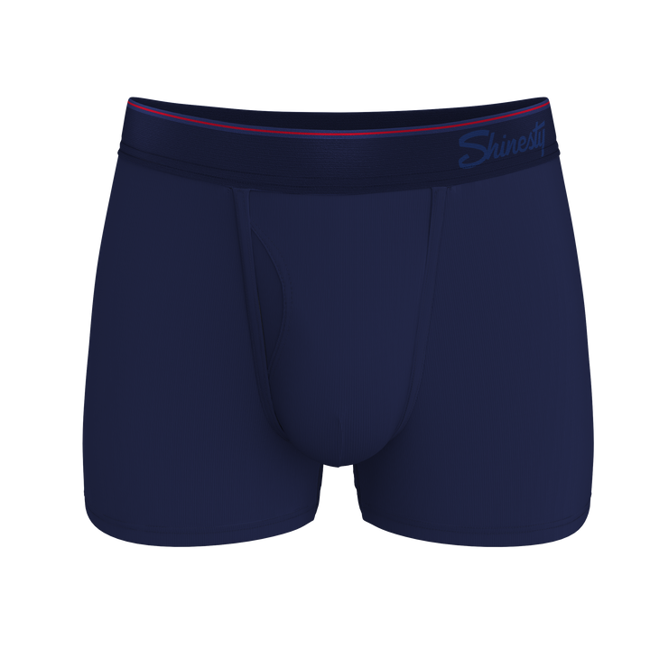 The Blueberry Pie | Red Tip Navy Ball Hammock® Pouch Trunks Underwear
