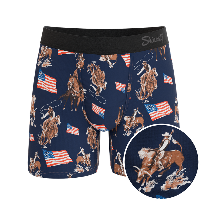 The Bootstraps & Chaps | Americana Cowboy Ball Hammock® Pouch Underwear