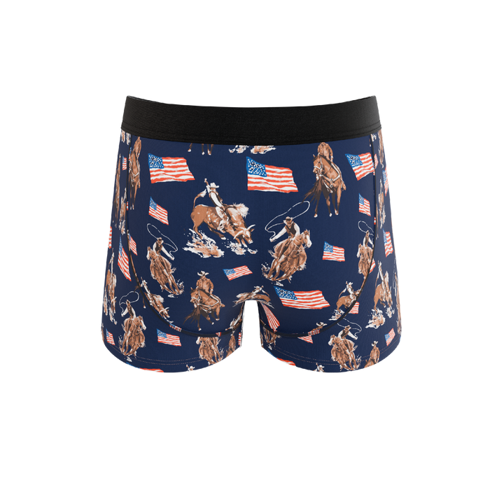 The Bootstraps & Chaps | Americana Cowboy Ball Hammock® Pouch Trunks Underwear