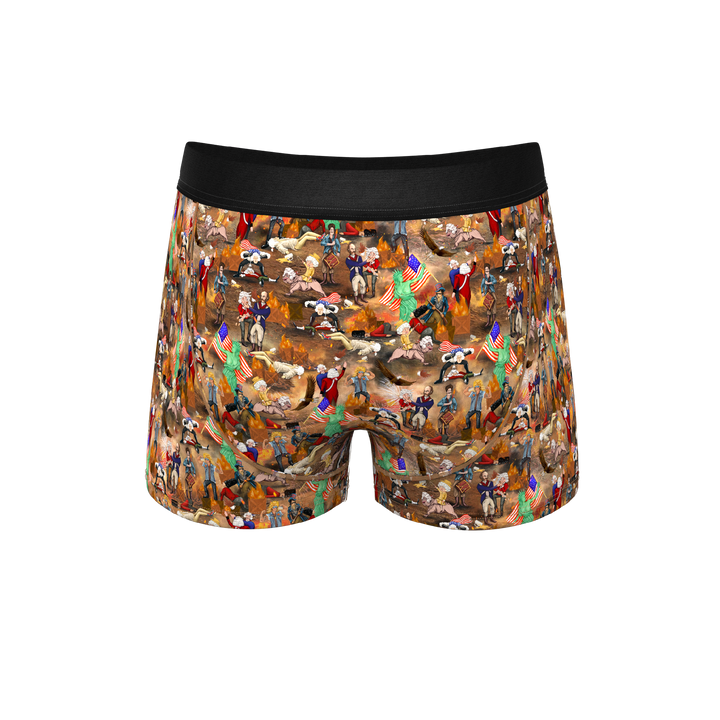 The Boston Tea Bag Party | Patriotic Ball Hammock® Pouch Trunk Underwear
