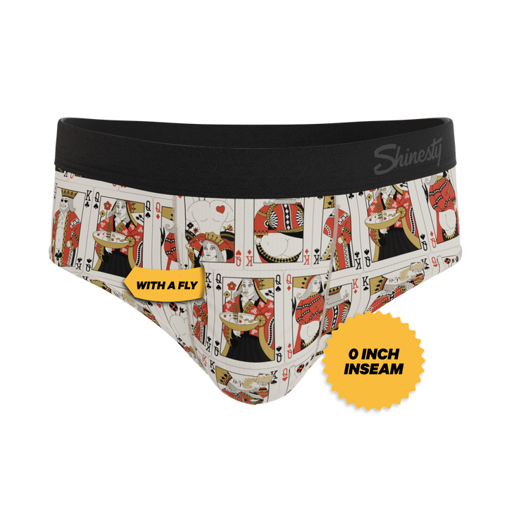 The Bottomless Blackjack | Vintage Playing Cards Ball Hammock® Pouch Underwear Briefs