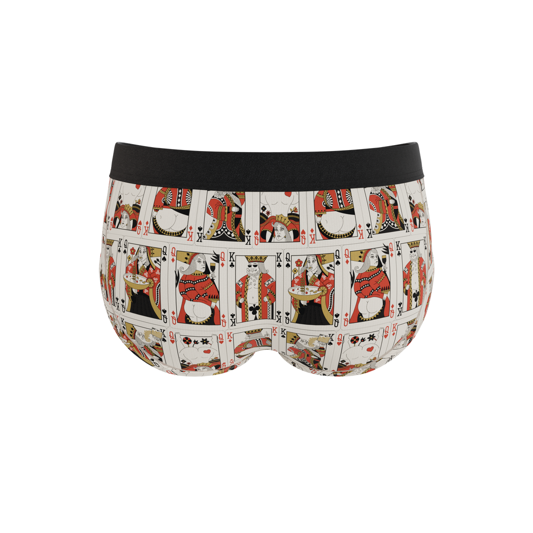 The Bottomless Blackjack | Vintage Playing Cards Ball Hammock® Pouch Underwear Briefs
