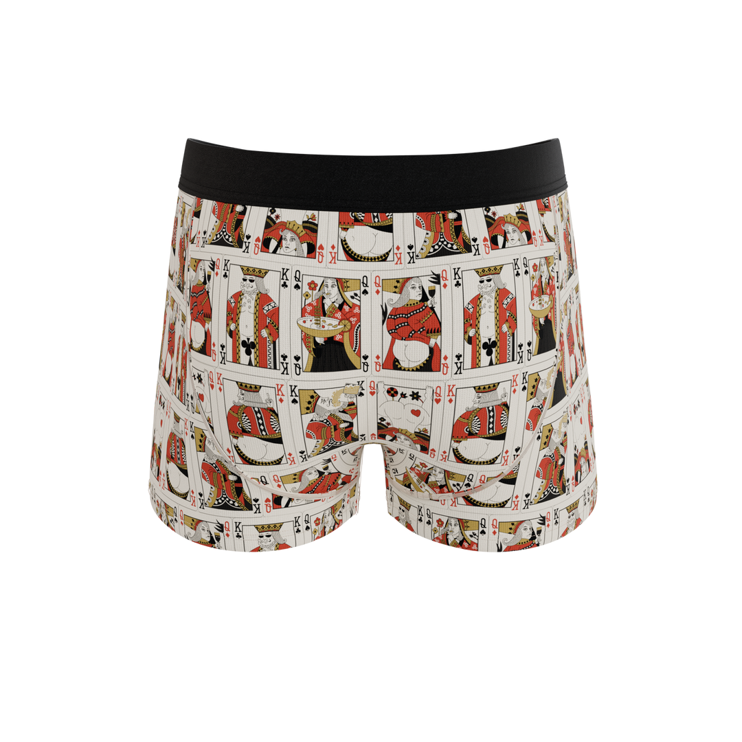 The Bottomless Blackjack | Vintage Playing Cards Ball Hammock® Pouch Trunks Underwear