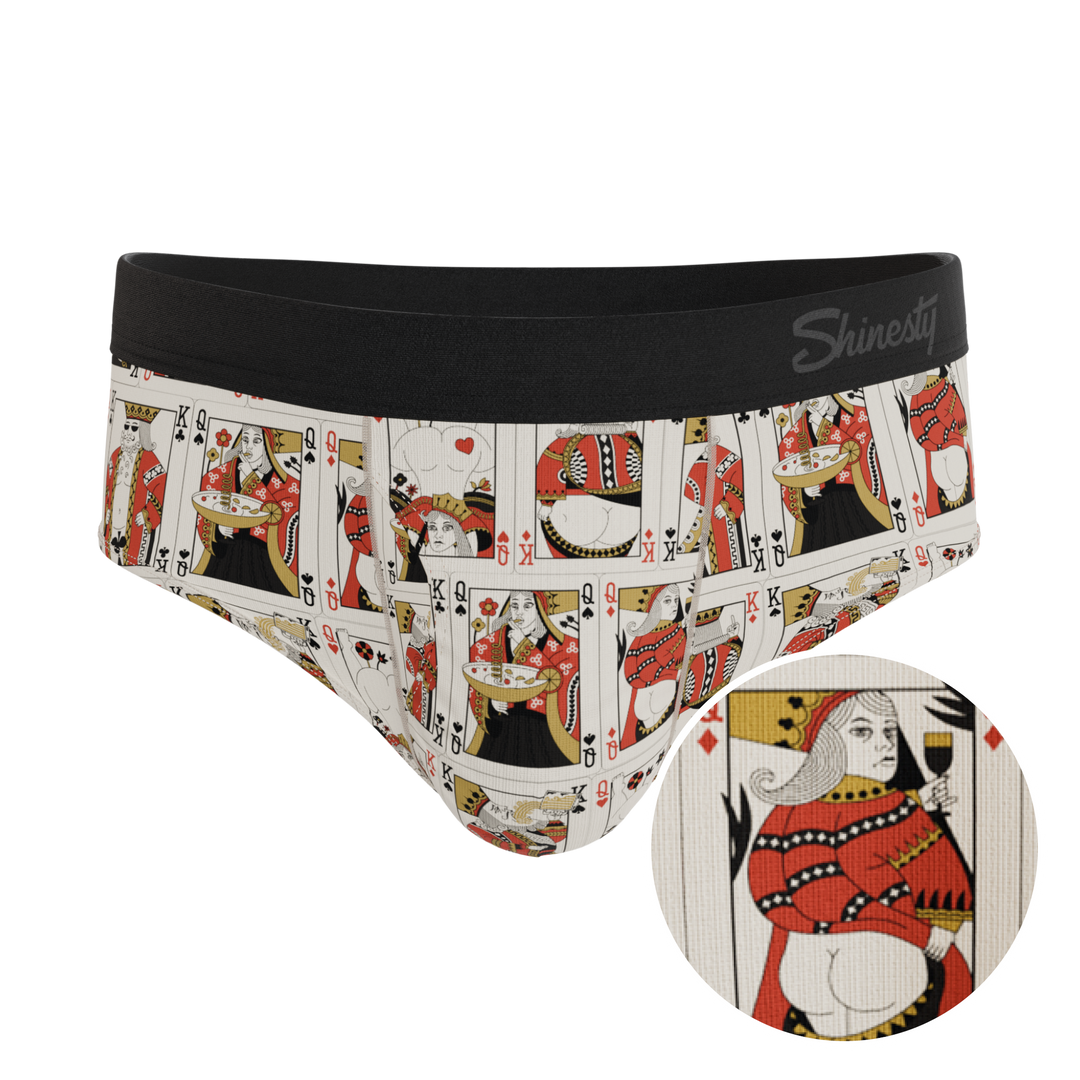 The Bottomless Blackjack | Vintage Playing Cards Ball Hammock® Pouch Underwear Briefs