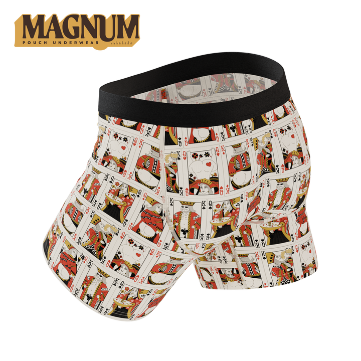 The Bottomless Blackjack | Vintage Playing Cards Ball Hammock® Magnum Big Pouch Underwear