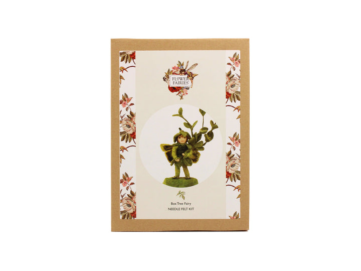 Felting Kit -  Flower Fairy- Box Tree Needle Felting Kit