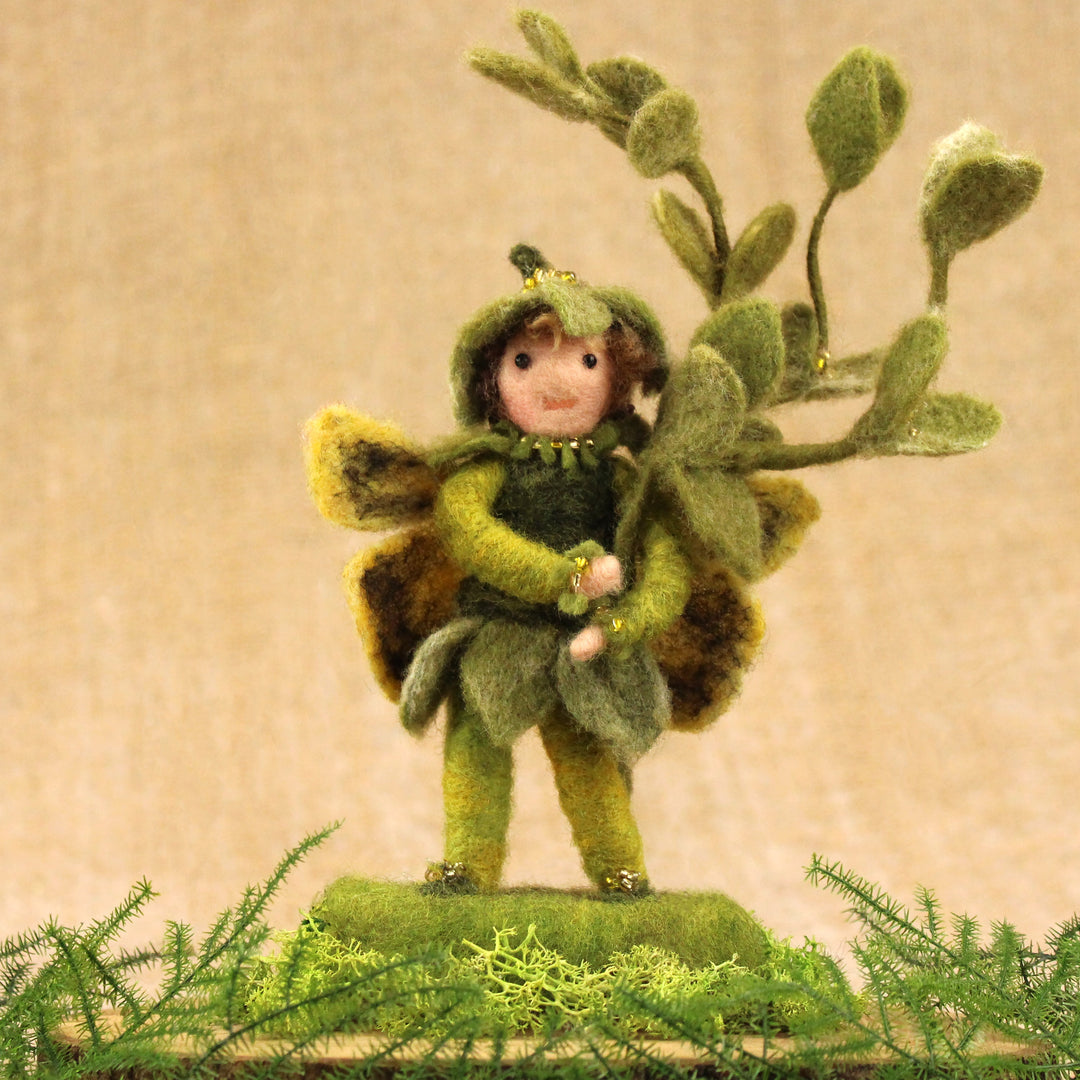 Felting Kit -  Flower Fairy- Box Tree Needle Felting Kit