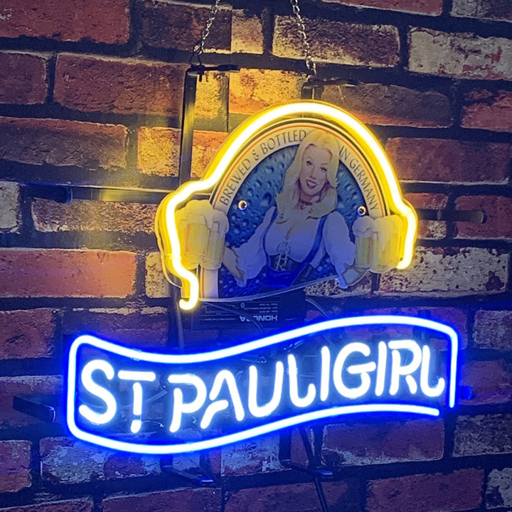 Germany St Pauli Girl Beer Neon Signs