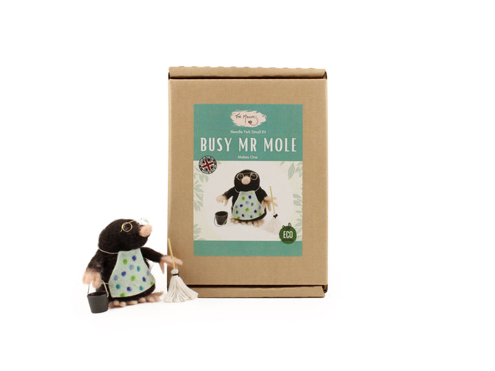 Felting Kit - Busy Mr Mole Needle Felt Kit