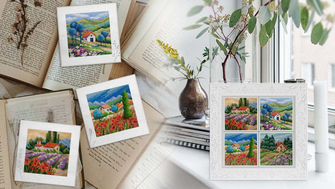 Summer colours C360 Counted Cross Stitch Kit