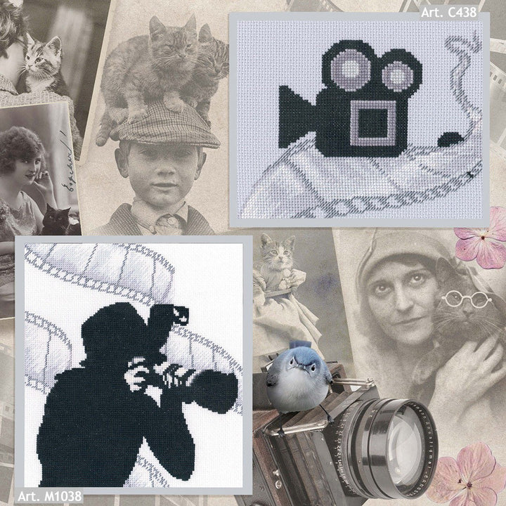 To keep moments in memory M1038 Counted Cross Stitch Kit