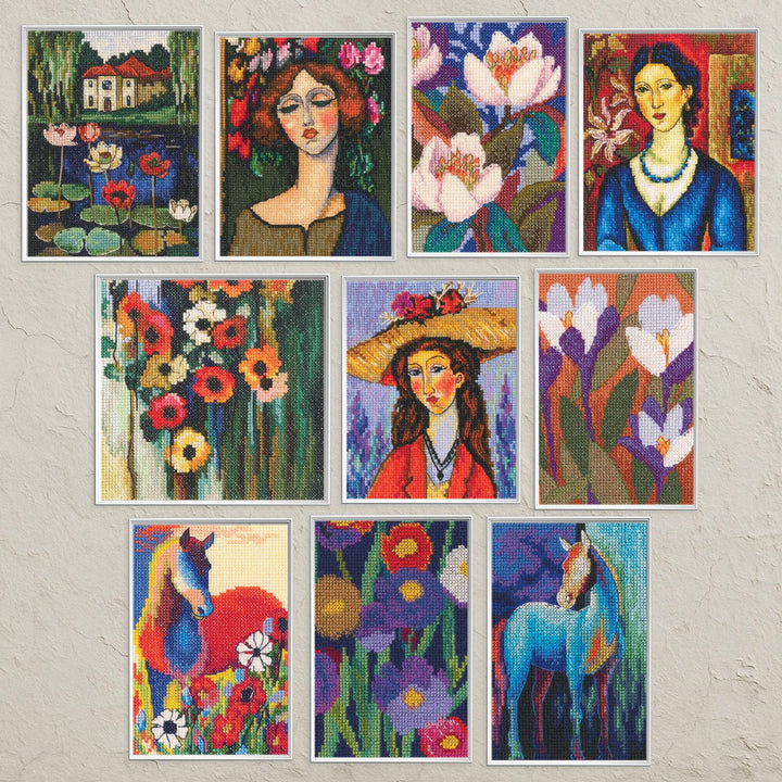 Revelation of Color Counted Cross Stitch Kit by RTO C442