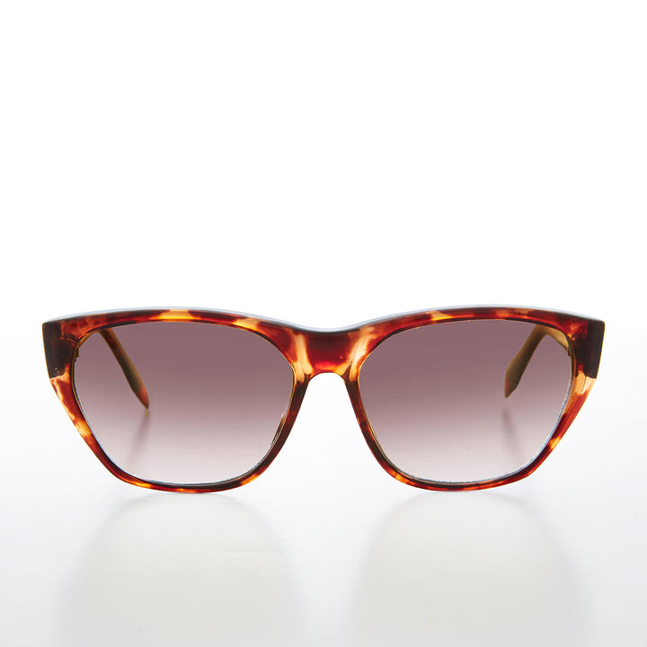Angular Rectangle Unisex Vintage Sunglass - Carol