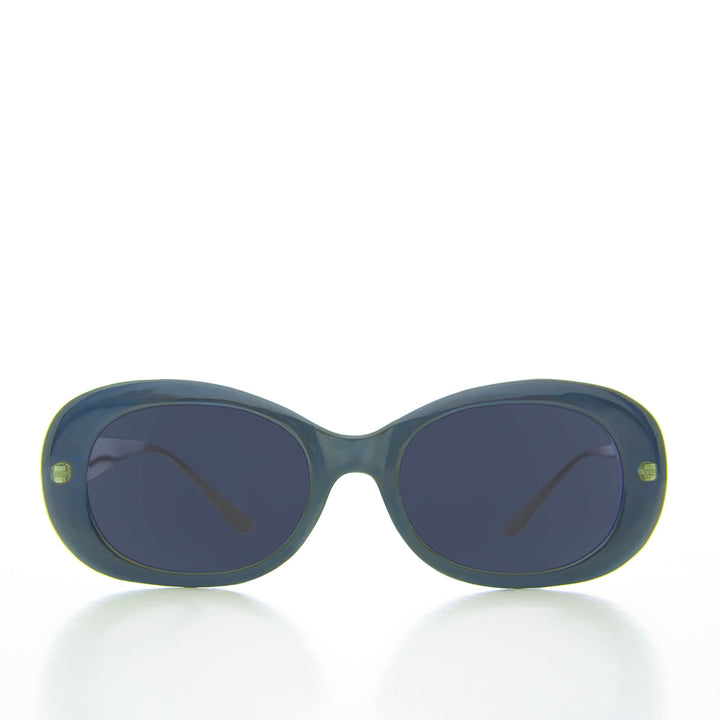 Oval Mod Sunglasses Vintage 90s - Cava