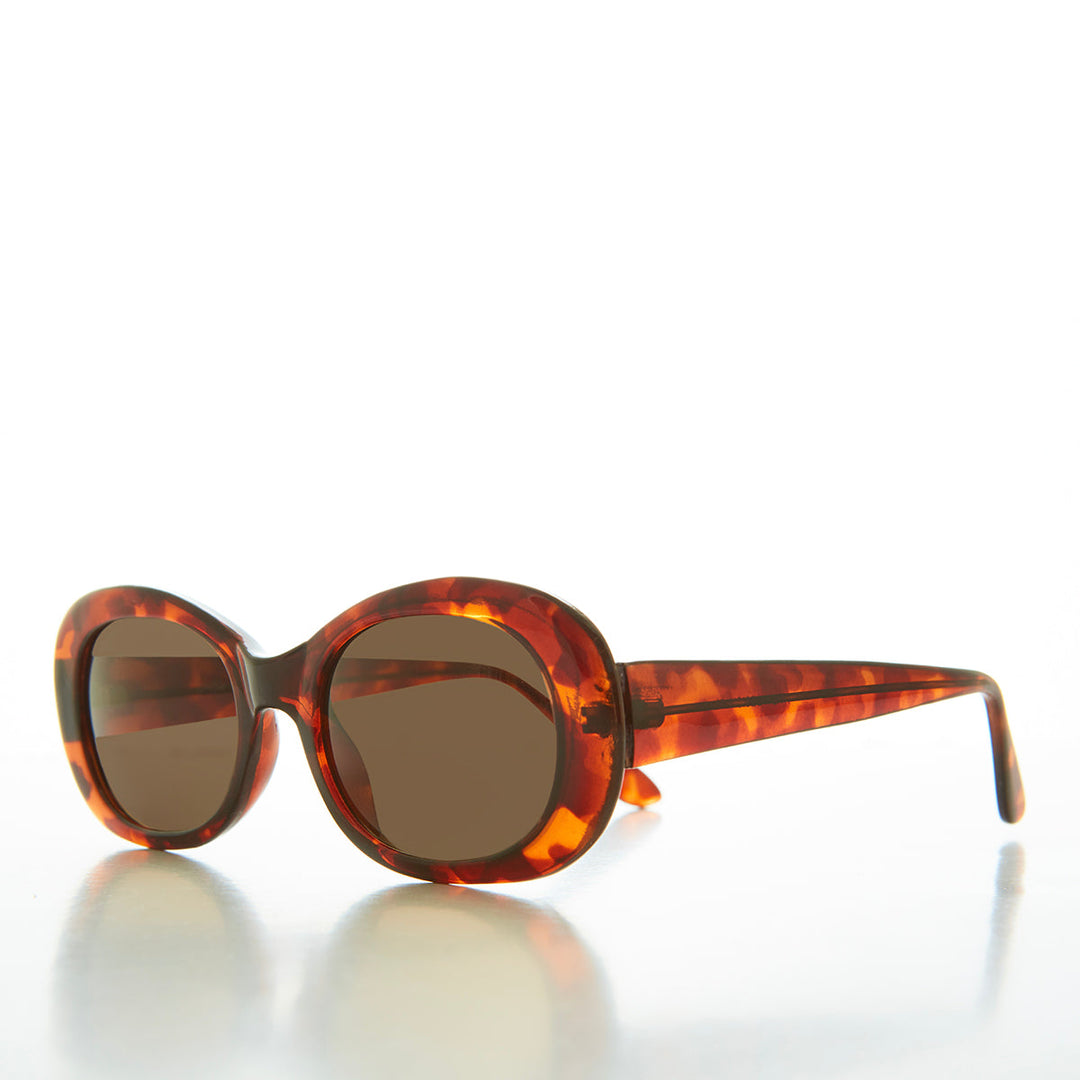 Oval Mod Sunglasses Vintage 90s - Cava