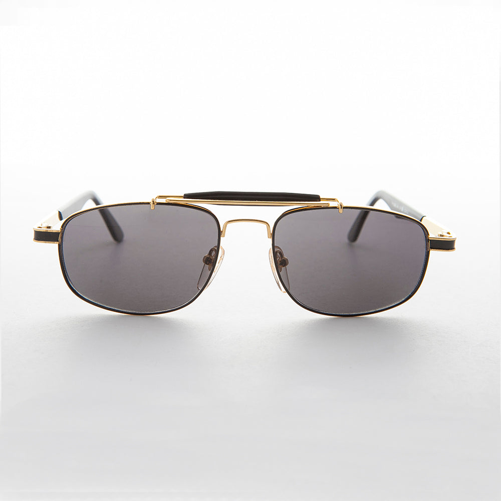 Gold 90s Vintage Pilot Sunglass - Kit