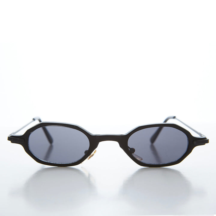 Small Spectacle Vintage Sunglasses - Clay