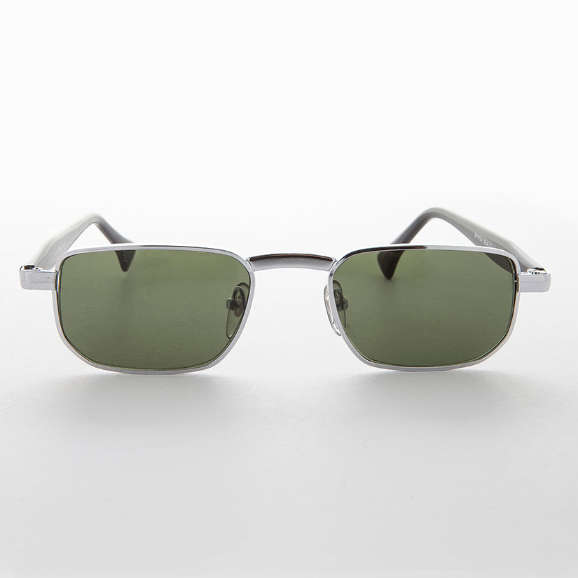 Narrow Rectangular 90s Vintage Sunglass - Clint